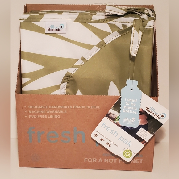 12 Reusable Sandwich Bags Pouch Insulated NWT - Picture 1 of 9